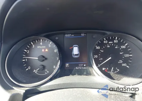 2019 Nissan Rogue Sv z USA, uszkodzony, nr VIN JN8AT2MT7KW268673